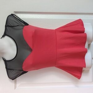 Forever 21 Peplum blouse Size Small
